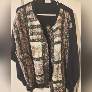 * XL Jerzees Quilted Sweater